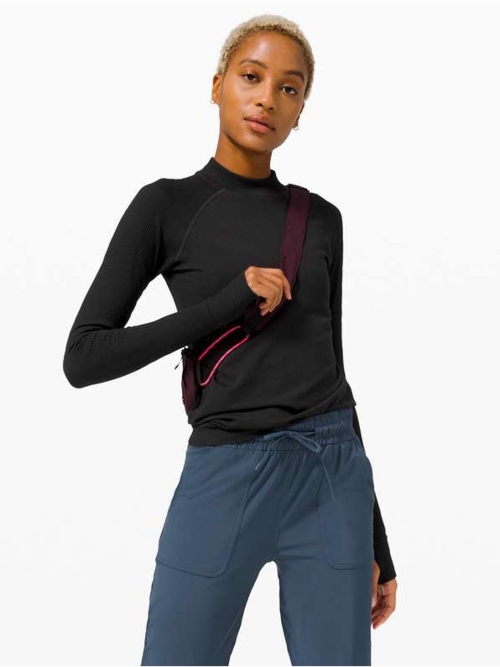 Lululemon Fitted Warm Base Layer Long Sleeve Top